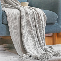 Cozy Knitted Throw Blankets