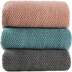 Cozy Knitted Throw Blankets