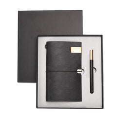 Mahogany Handbook & Pen